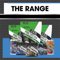 Protein Dynamix - Dynamo Pre Workout - High Intensity Performance - Blue Raspberry - 3000mg Citrulline + AAKG • 2500mg Beta Alanine • 2000mg Creatine • 250mg Caffeine • 200g