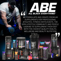 Applied Nutrition Bundle ABE Pre Workout 375g + 700ml Protein Shaker | All Black Everything Pre Workout Powder, Energy & Physical Performance with Creatine, Beta Alanine (Strawberry & Mojito)