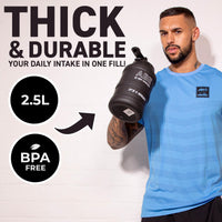 Applied Nutrition Bundle ABE Pre Workout 375g + JUG 2.5 LT Matt Black | All Black Everything Pre Workout Powder, Energy & Physical Performance with Creatine, Beta Alanine (Energy Flavour)