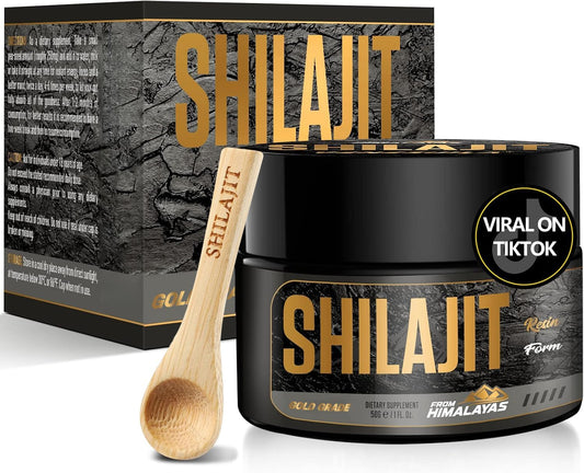 Ymoneyrat Himalayan Pure Natural Shilajit Resin 50g - Original Himalayan Shilajit