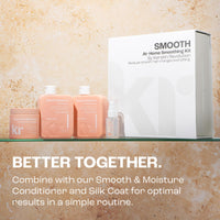 Keratin Revolution Smooth & Moisture Shampoo 300ml - Hydrating Hair Cleanser with Keratin for Gentle Frizz Control - Softness, Shine & Strength - Ideal for Dry, Damaged, Treated Hair