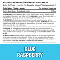Applied Nutrition BodyFuel Creatine Monohydrate Powder, Increases High-Intensity Physical Performance, Blue Raspberry (300g - 60 Servings)