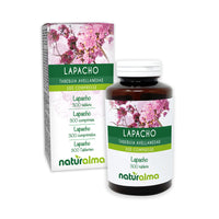 Lapacho or PAU d'arco (Tabebuia avellanedae or Tecoma curialis) bark NATURALMA | 150 g | 300 Tablets of 500 mg | Food Supplement | Natural and Vegan