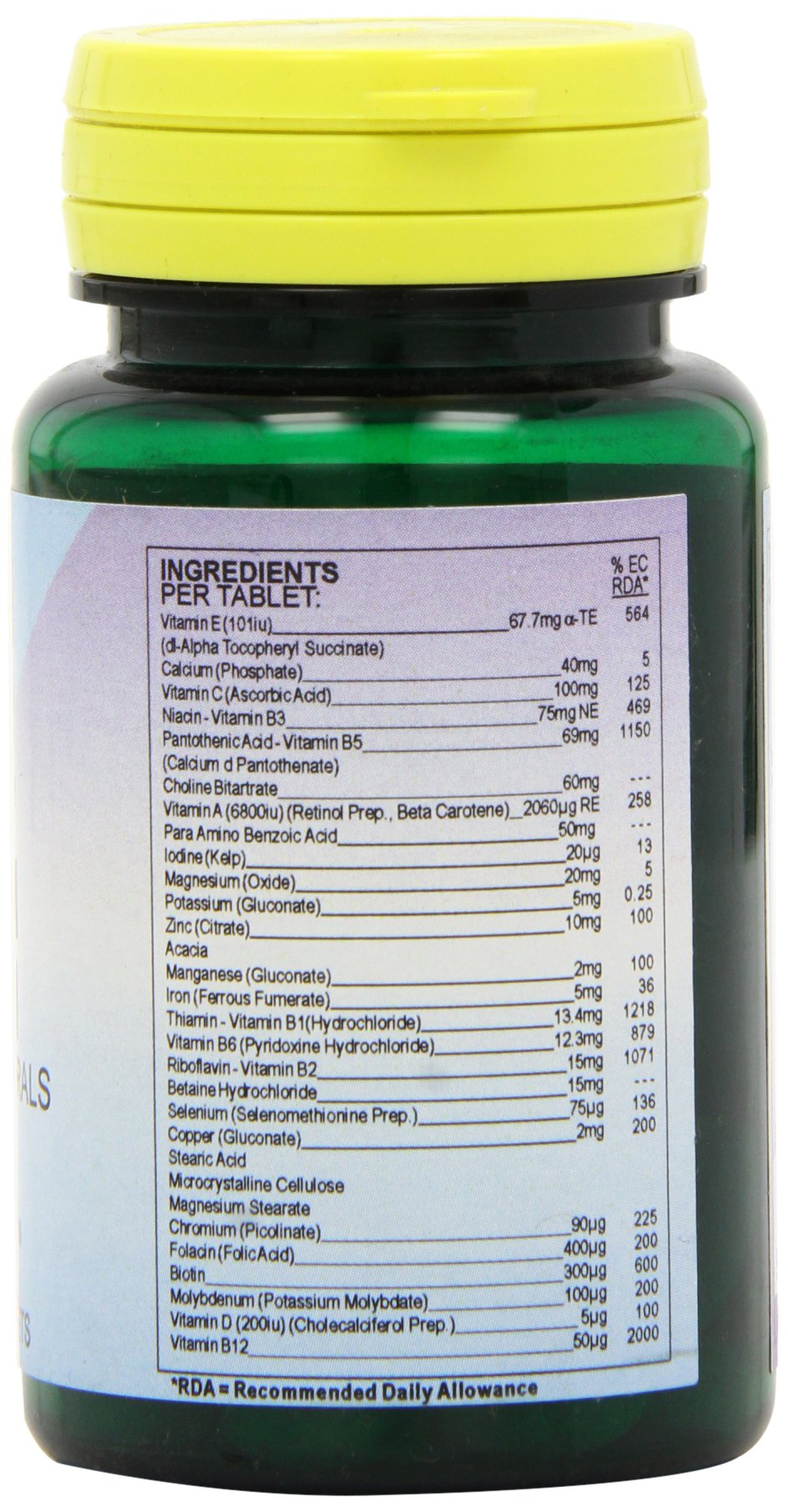 Health Plus On Form For Men One-a-day Multivitamin Supplement - 30 Tablets