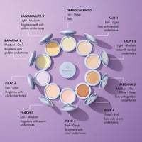 The Beauty Crop PoreFilter Pressed Powder - Blurs Pores & Controls Shine - Deep Shade - 0.34 oz