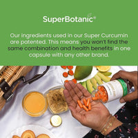 Super Botanic Curcumin Capsules 500mg 60 Vegan Capsules