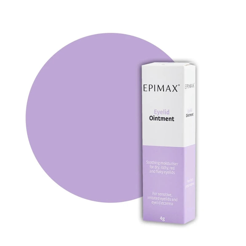 EPIMAX Eyelid Ointment, 4g - A Soothing moisturiser to Help Relieve eyelids That are Dry, Itchy, red, and Flaky