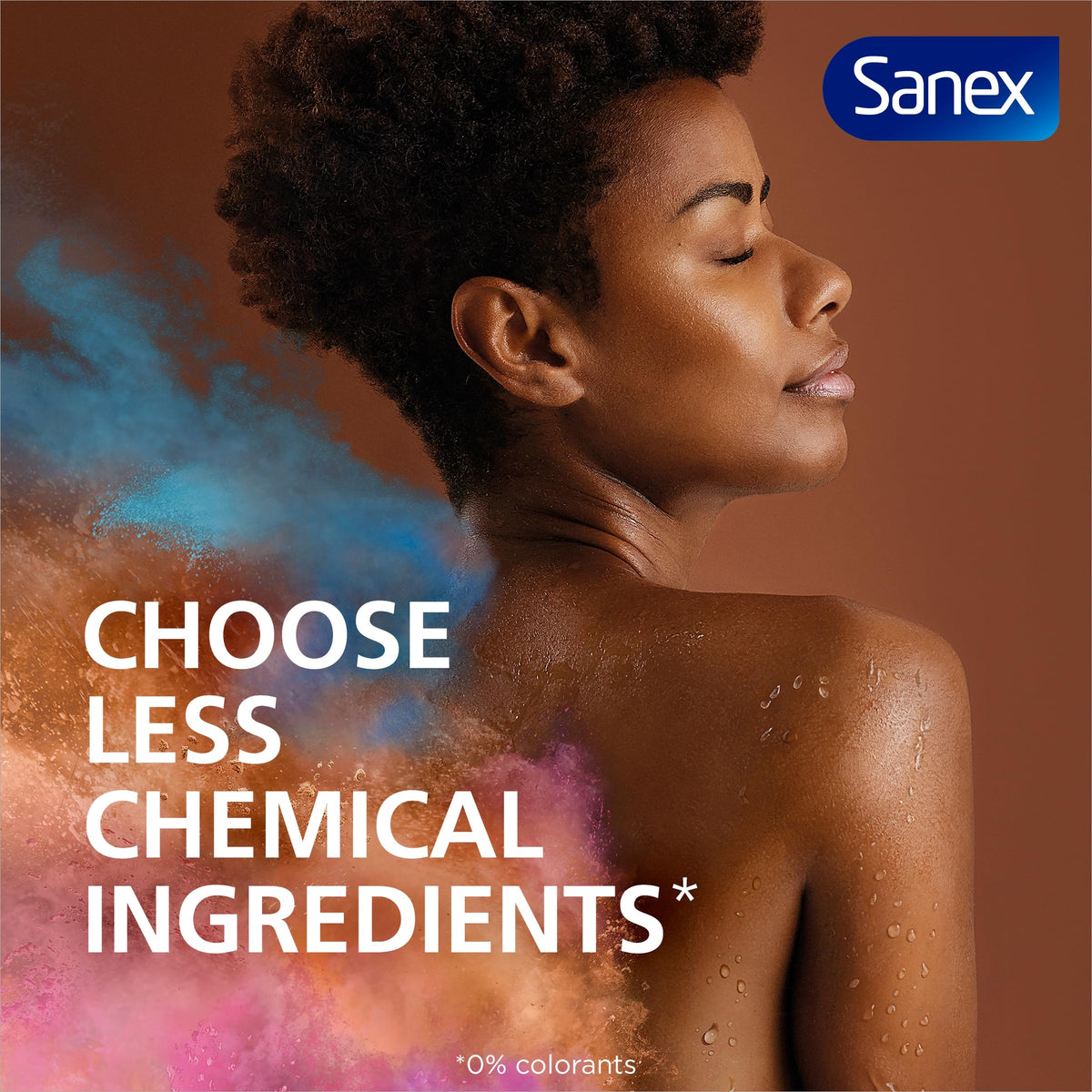 Sanex Zero% Hypoallergenic Sensitive Shower Gel 450ml | 0% fragrance, colourants, sulphates* & soap | 8 hours of hydration | dermatologically tested | ingredients of 93% natural origin**