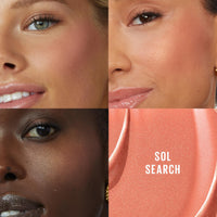 Maybelline New York, SUNKISSER, Multi-Purpose Illuminating Liquid Blush, Blush, Highlighter and Bronzer, Healthy Glow, Tanned Complexion, Glowy Makeup, Shade: Sol Search - 4.7 ml