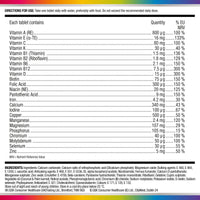 Centrum Women 50+ Multivitamin & Mineral Tablets, 24 essential nutrients including Vitamin D, Complete Multivitamin Tablets, 30 tablets