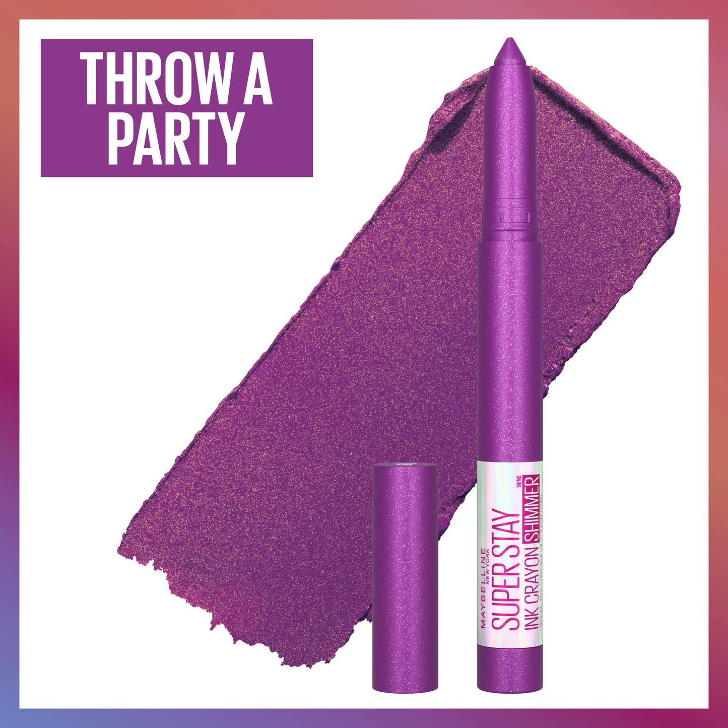 Maybelline SuperStay Shimemr Ink Crayon - 170 Throw A Party