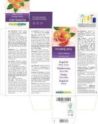 Grapefruit (Citrus paradisi) Seeds Alcohol-Free Mother Tincture Naturalma | Enriched with Vitamin C | Liquid Extract Drops 200 ml | Food Supplement | Vegan