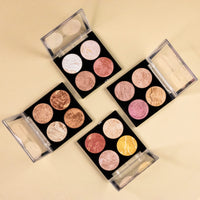 Makeup Revolution Cheek Kit, Face Bronzer & Highlighter Palette, Highly Pigmented Shimmer Formula, 4 Shades, Don't Hold Back, 8.8g