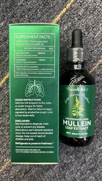 IWKDIJ Mullein Leaf Drops | Powerful Mullein Leaf Extract| -60ml