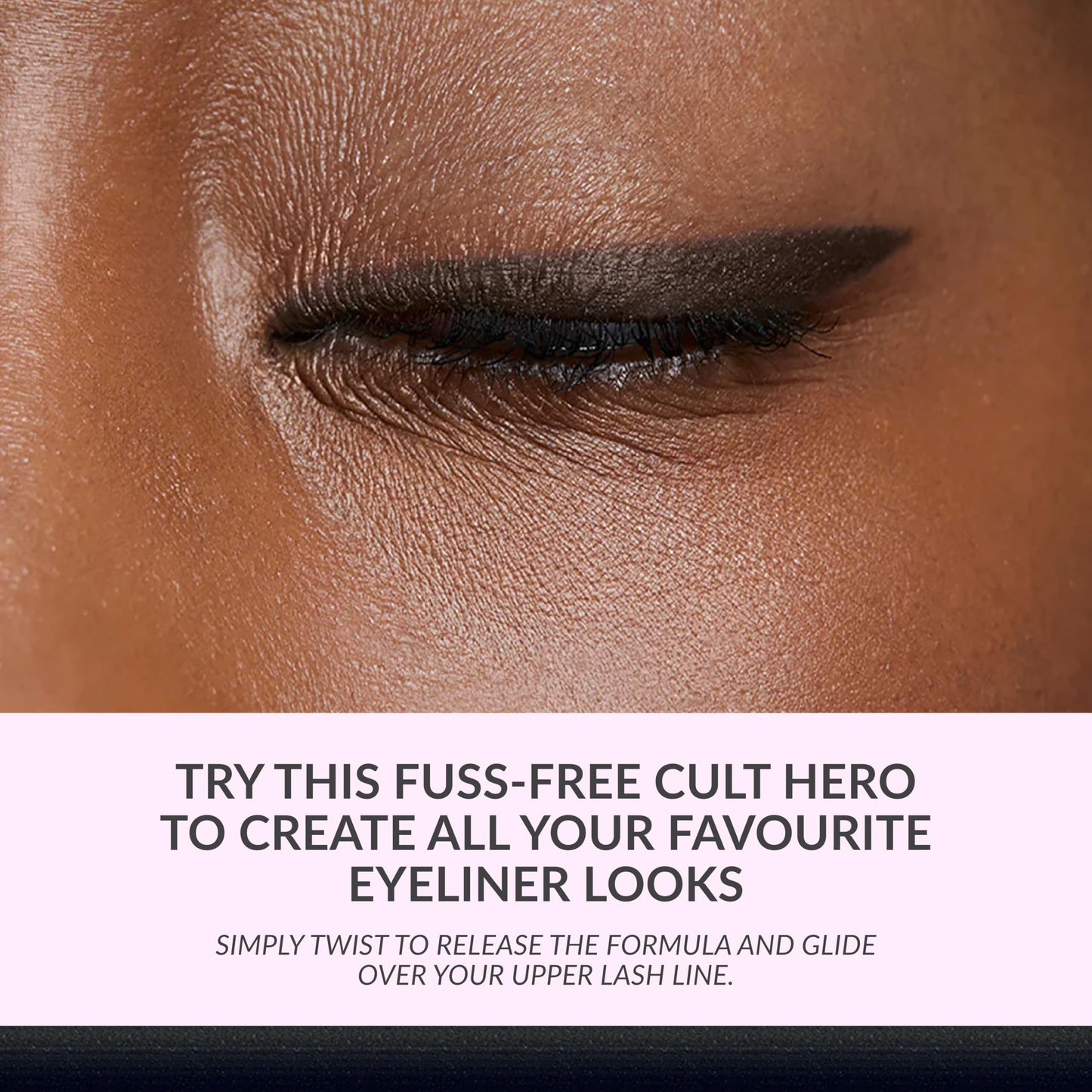 Avon Glimmerstick Eyeliner Trio - Blackest Black 0.28g, Soft-Glide Formula, Bold and Intense Colour, Waterproof, Smudge-Proof Colour That Lasts All-Day, Cruelty Free
