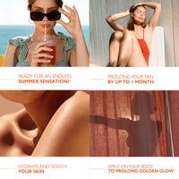 Lancaster Golden Tan Maximizer After Sun Oil 125ml | Natural Tan Accelerator | Soothing | Cooling | After Sun For Body