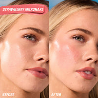 Revolution Skincare London Revolution Superdewy Liquid Blush Burst, Buildable Colour for Cheek, Serum Formula with Peptides & Hyaluronic Acid, Vegan & Cruelty-Free, Strawberry Milkshake Cool Pink, 4.2ml
