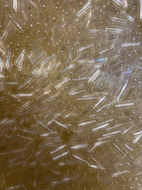 gelatincapsuk 100 Empty Clear Gelatin Gelatine Hard Capsules Size 000 self Fill Gel caps