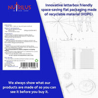 Nutrilus Vitamin B12 120 High Strength Capsules 1000µg - One Daily - not Tablets - High Bioavailability Methylcobalamin - Vegan Supplement - UK