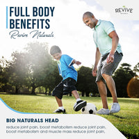Revive Naturals Multi Collagen Protein Powder (200g) - Types I, II, III, V & X - Hydrolyzed Grass Fed Bovine, Wild Caught Fish, & Free-Range Chicken & Eggshell Collagen (10 Day Supply)