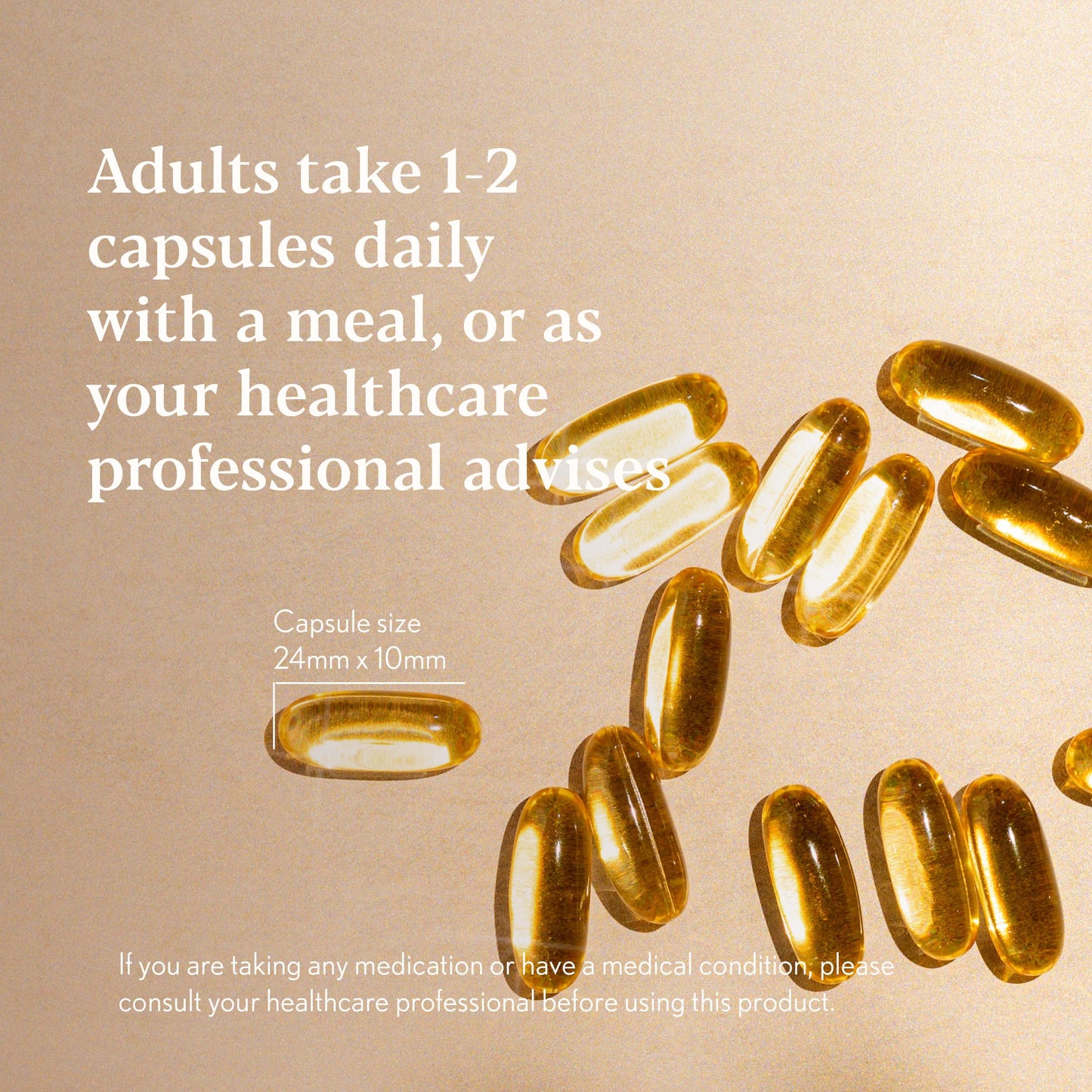 HIGHER NATURE Omega 3 1000mg Fish Oil Capsules - True Food® Formula - Eye Health & Brain - 180mg EPA - 120mg DHA - by Higher Nature - 90 Capsules