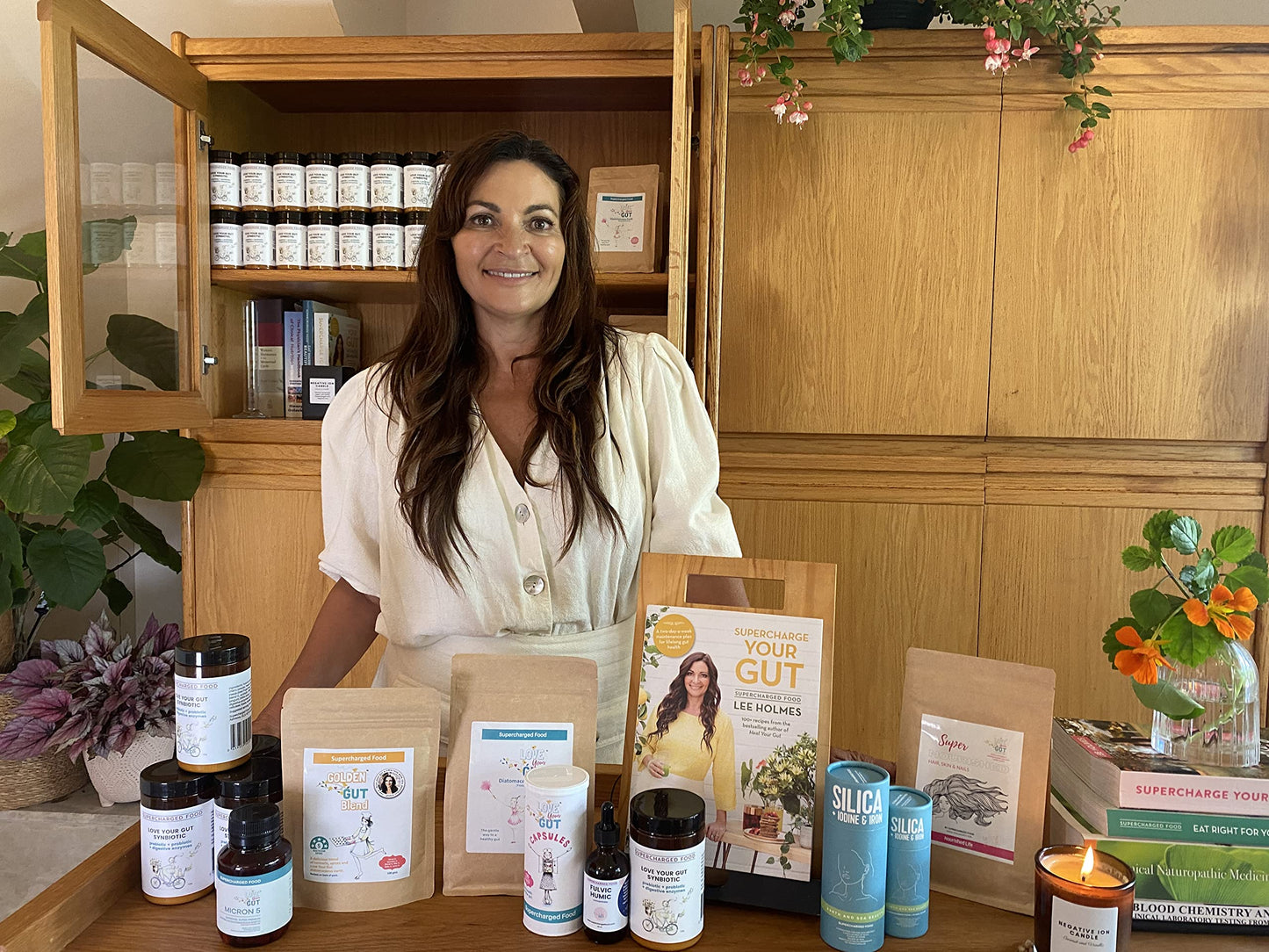 Love Your Gut Synbiotic, Prebiotics, Probiotics, Dietary Fibre and Digestive Enzymes 120g, by Supercharged Food