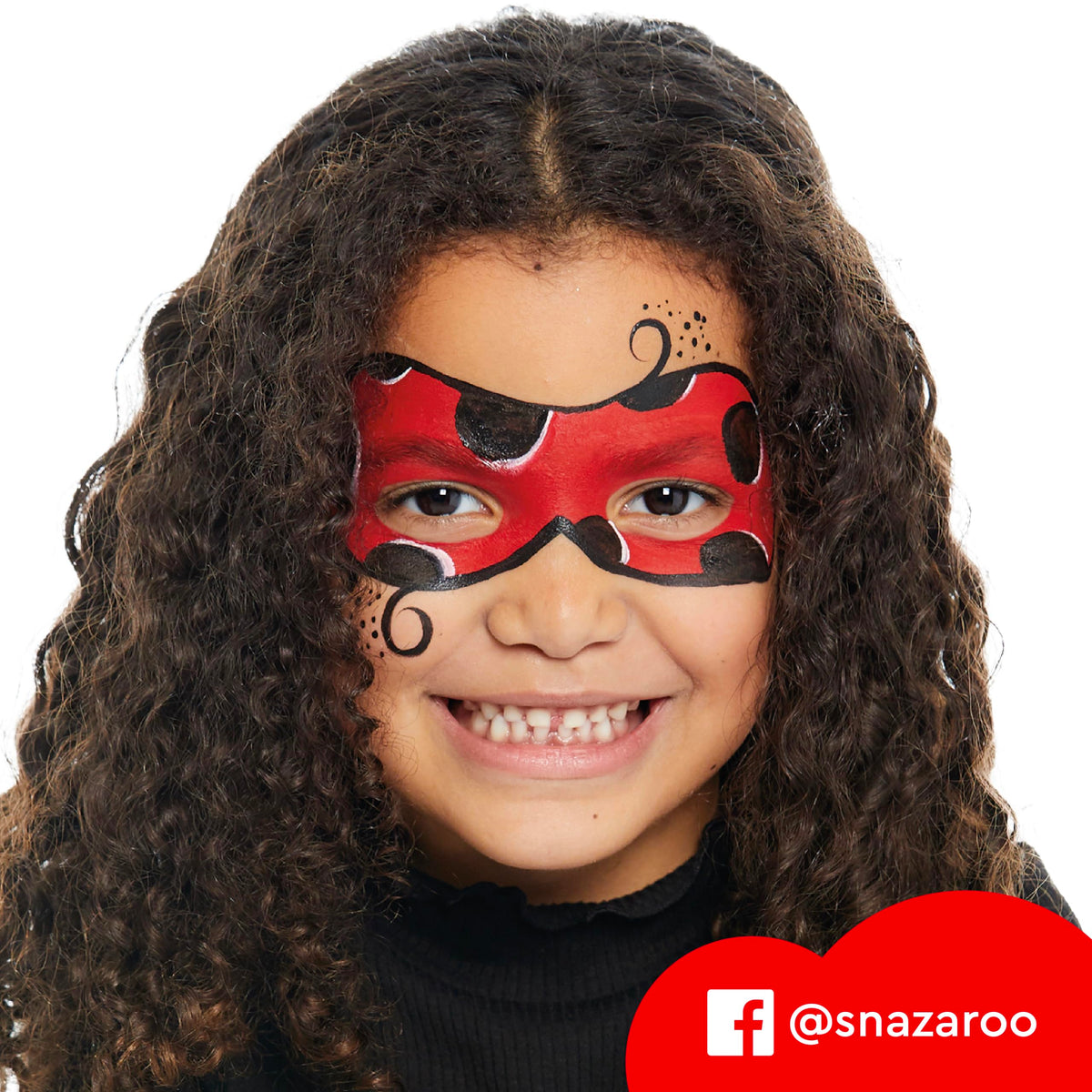 Snazaroo Animal World Face Painting Palette Kit for Kids & Adults, 8 Colours, 13pcs, Stencils, Brush, Sponge, Guide, Water Based, Easily Washable, Non-Toxic, Makeup, Body Painting & Parties