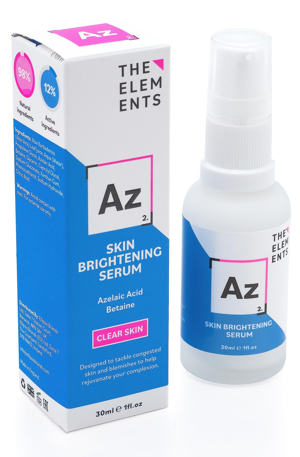 THE ELEM ENTS The Elements Skin Brightening Serum, 30ml