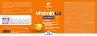 Nature's Finest by Nutrisslim Vitamin D3 Powder 2000IU | 50µg of Vitamin D per Serving | Most Bioavailable Form of Vitamin D3 Powder | for Vegetarians and Vegans