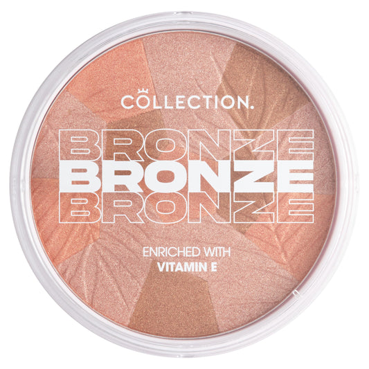 Collection Cosmetics Bronze Glow, Highly Pigmented Bronzer, 15g, Mosaic Sunkissed