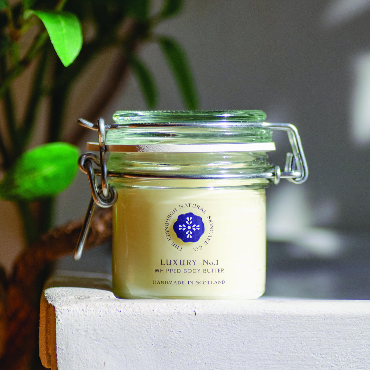 The Edinburgh Natural Skincare Company Ltd. Luxury No.1 Whipped Body Butter | 100% Natural | Intensely Moisturising & Long-Lasting Hydration | Enriched With Shea Butter & Coconut Oil | Edinburgh Natural Skincare
