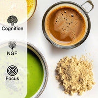 Andinn Organics Organic Lions Mane Mushroom Powder | 12X Strength | 3 Month Supply | Dual Extract Powder 23:1 | 6000mg | NGF | 1% Hericenones | 20% Polysaccharides