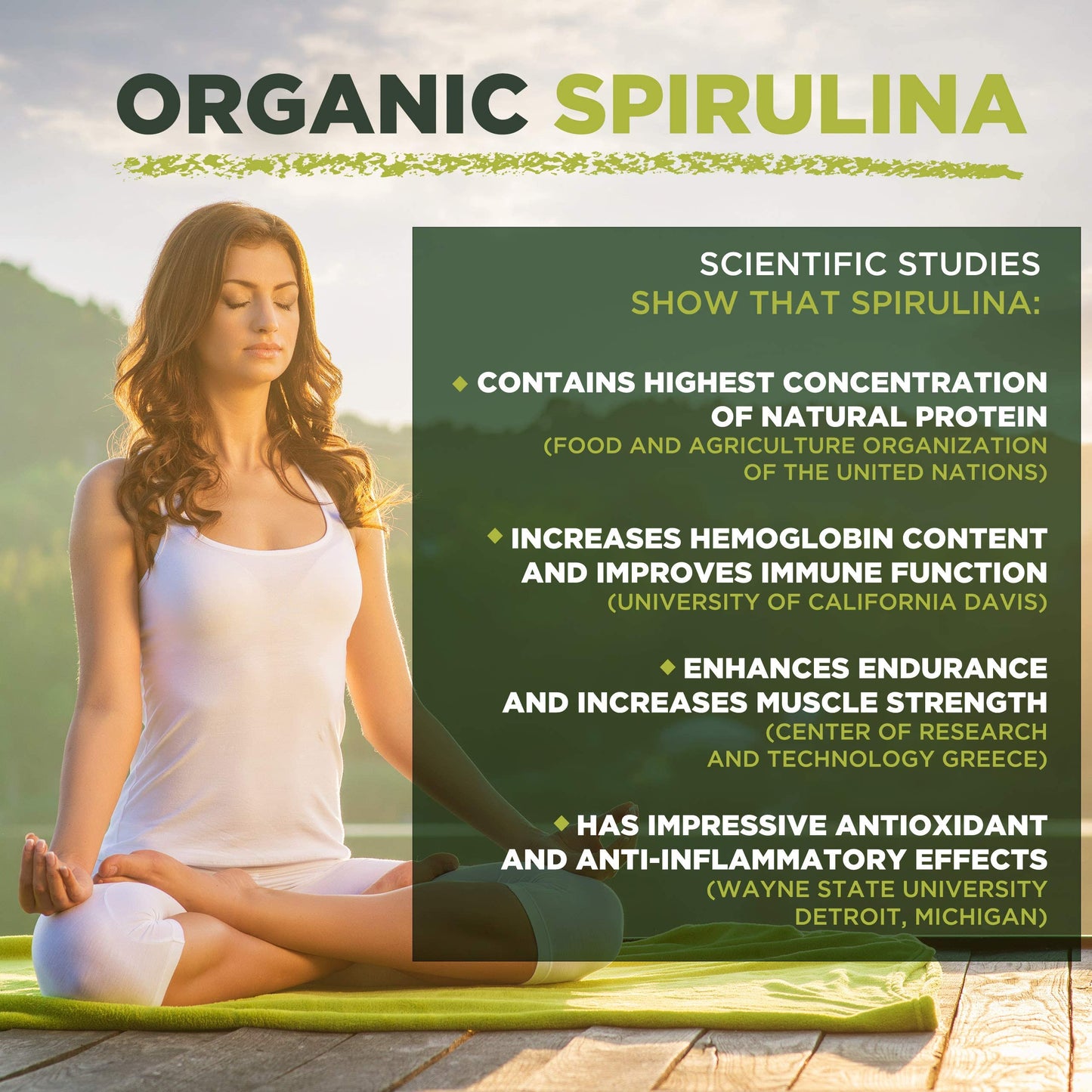 Spirulina Tablets | 5000mg per Serving | 300 Tablets | Organic | Immune Support Booster | MySuperfoods