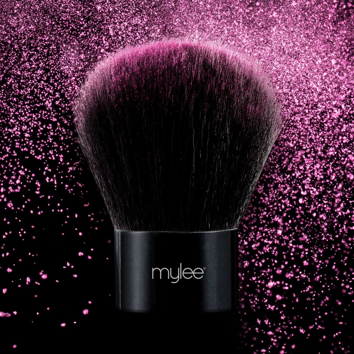 Mylee Duster Brush - Nail Dust Remover, Powder Cleaner, for Acrylic Nails And Nail Art - Comfortable and Easy to Handle Dusting Brush - Portable, Precise & Comfortable - Vegan and Cruelty Free