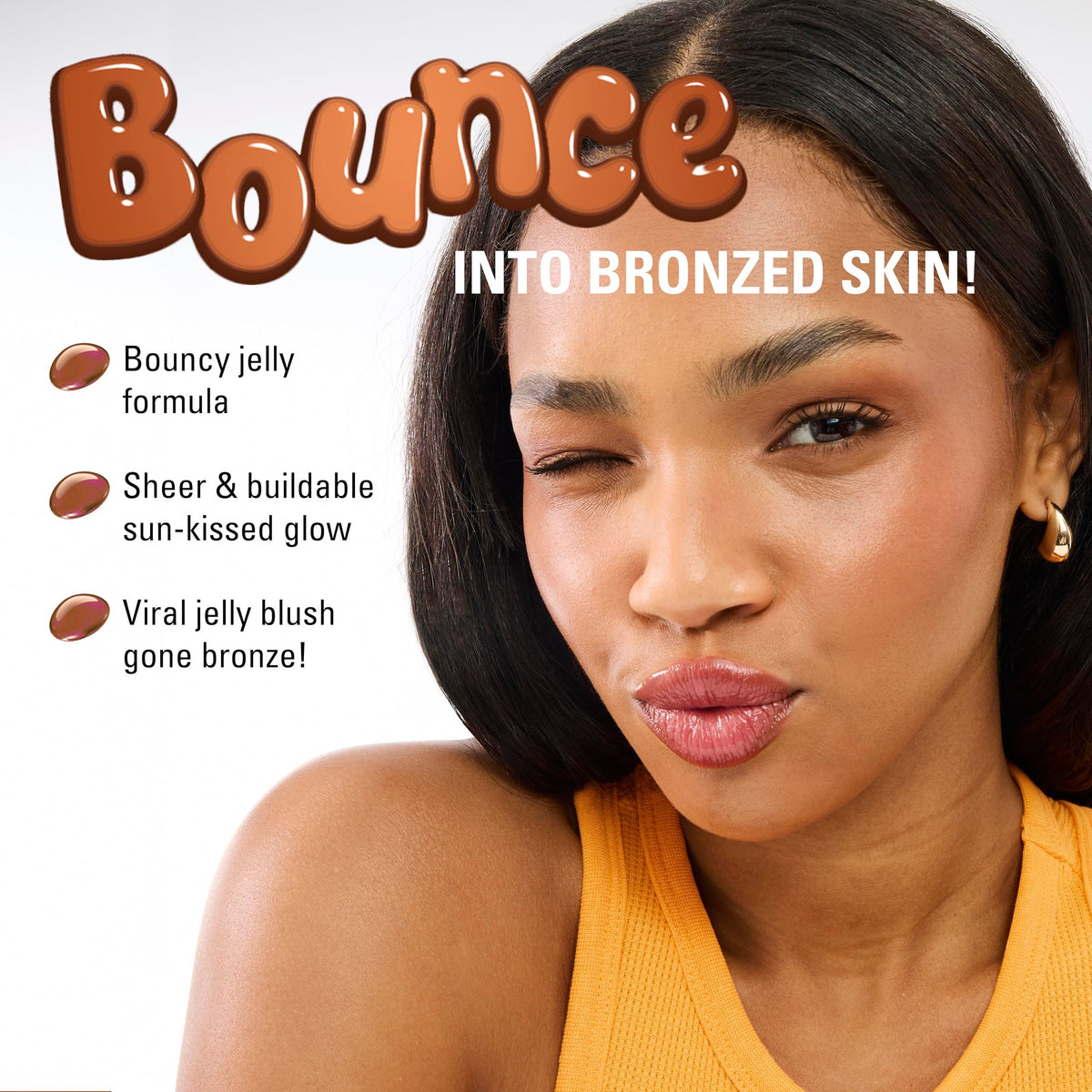 Revolution Beauty London Revolution Jelly Bronzer Tint, Bronzing Makeup for a Sun-Kissed Glow to Cheeks, Vegan & Cruelty-Free, Dark Cocoa, 8g