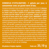 Laboratoires Nutrimea Perfect Skin Capsules - Beta Carotene, Lycopene, Copper and Vitamin E Formula - 60 Vegan Capsules - Gluten Free & GMO-Free - French Expertise - Nutrimea
