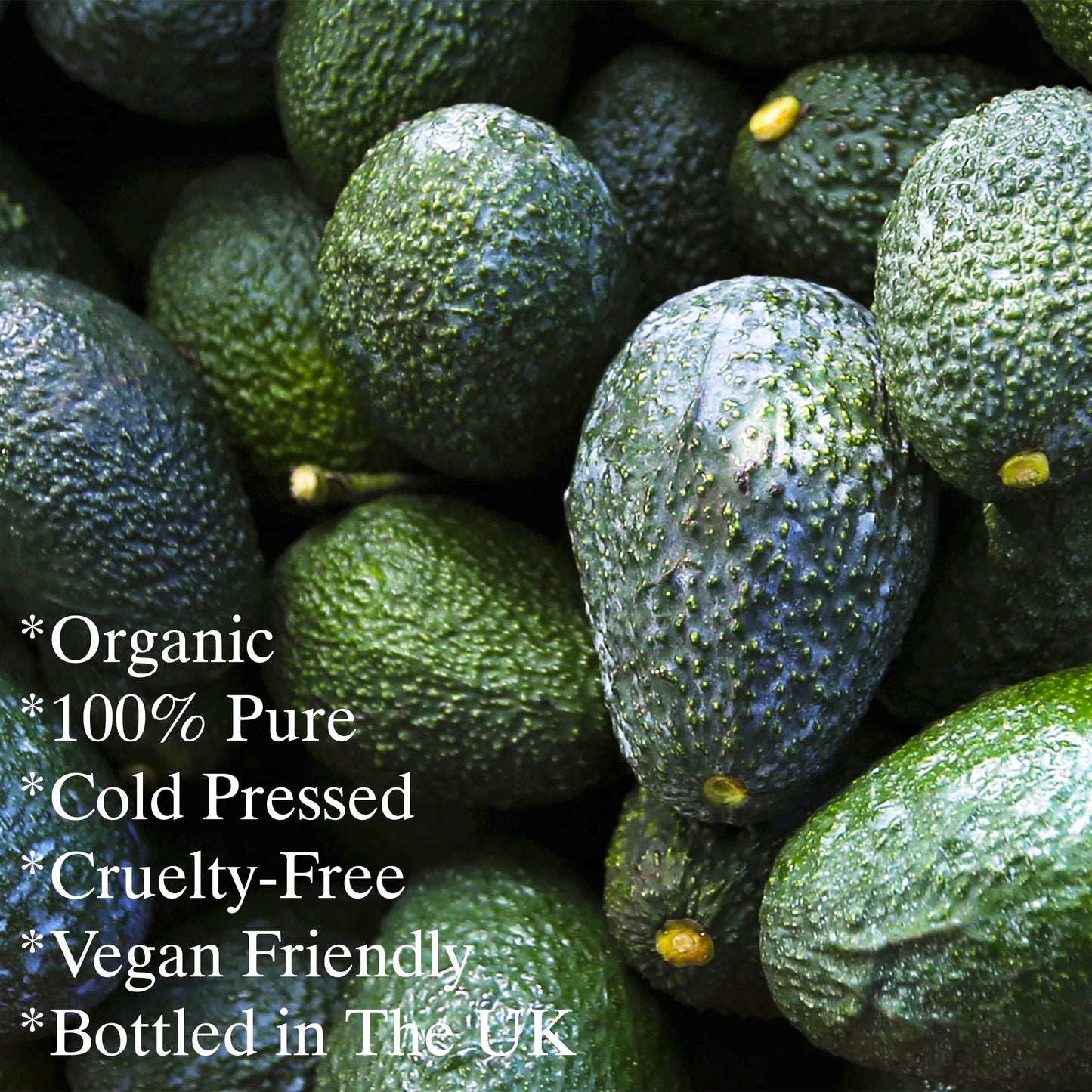 Feelia - Organic Avocado Oil - Cold Pressed, Rich in Vitamins A, D, E & Omega 3, High in Oleic Acid, 100% Pure & Organic - 100ml