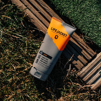 LIFEJACKET LifeJacket Sun Protection Gel SPF 30 UVA, UVA 5* Sun Cream/Sunscreen factor 30, Face + Body 200ml Lightweight, Non-greasy, Water resistant, Cruelty free, Clinically Approved for Sensitive & Dry Skin