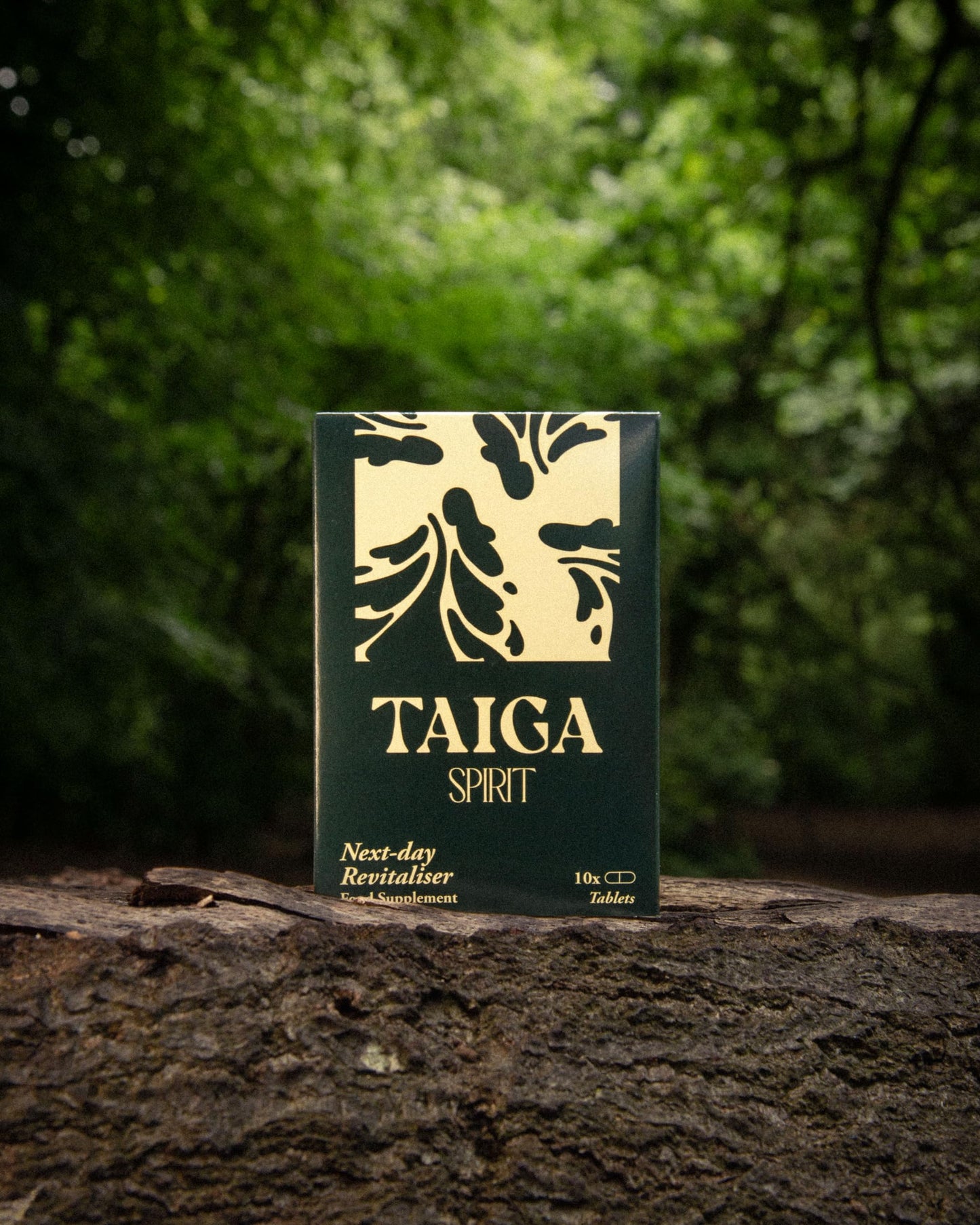 Taiga Spirit | Lignin, Glycine and Vitamin B1 (Support Body’s Natural Recovery Process After Drinking) | Food Supplement | Vegan | 10 Tablets (5 doses)