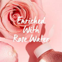Garnier Micellar Rose Water For Dull Skin 400 ml, Glow Boosting Face Cleanser and Makeup Remover, Recognised By The British Skin Foundation, Use With Reusable Micellar Eco Pads