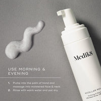 Medik8 Clarifying Foam - Exfoliating AHA/BHA Facial Cleanser - Purifying, Decongesting & Anti-Imperfection - Hydrates & Smooths - Blemish-Prone Skin