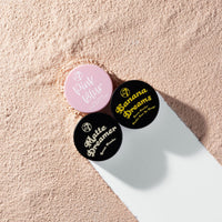 W7 Loose Face Powder Trio 3-Piece Set - Banana, Nude and Pink