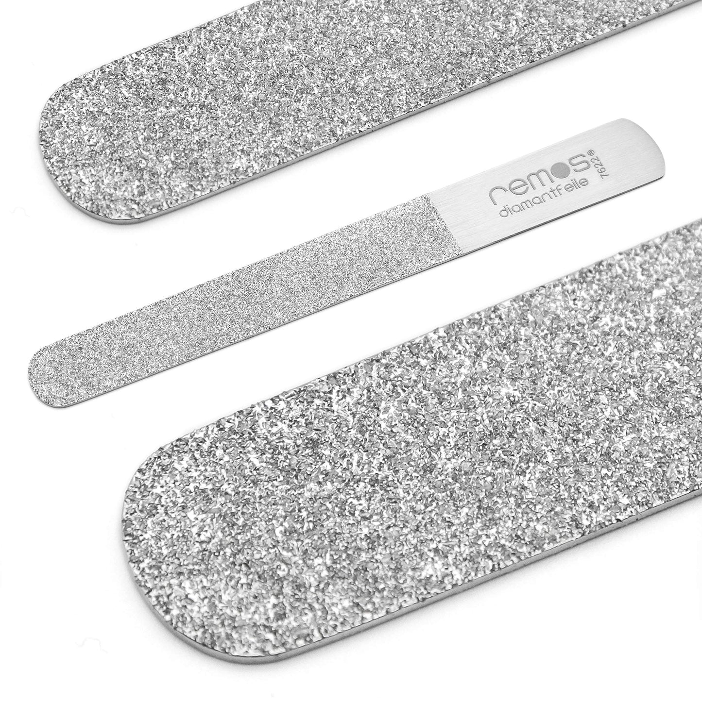 remos professional body care REMOS Diamond Nail File with Very Rough and fine Side - Also for Callus 15 cm