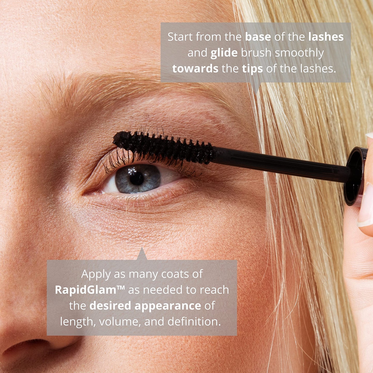 RapidLash Bundle - 1 x RapidGlam Eyelash Enhancing Mascserum, 4 g & 1 x RapidLash Eyelash Enhancing Serum, 3 ml (Pack of 1)