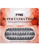 FYNE Super Ultra Thick Eyelash Extensions (Pack of 1, 12mm - Long)