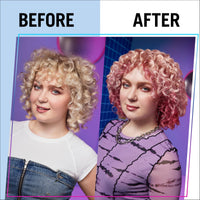 Schwarzkopf LIVE Ultra Brights or Pastels Dusty Rose 025 Shade, Semi-Permanent Rose Hair Dye, FINAL FANTASY™ XIV Online x Live, Vibrant Hair Dye Kit Lasts Up to 15 Washes