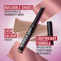 Rimmel Wonder'Last Shadow Stick, 005 Frosty Rose, Easy To Apply, One Swipe Eyeshadow, Lasts All Day, Ultra-Creamy Formula, Buildable, Smudgeproof, Vegan