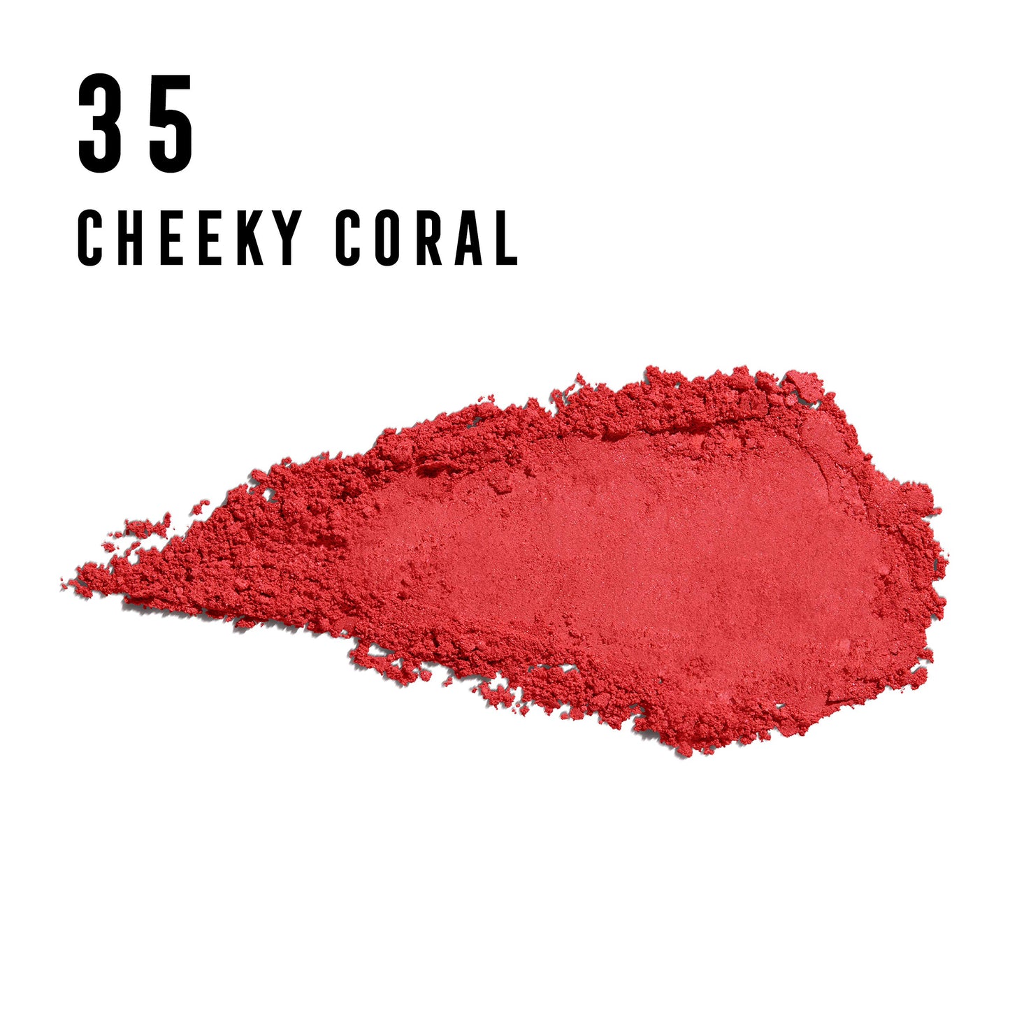Max Factor Compact Blush Cheeky Coral 35 Marbled Rouge for the Perfect Glow Multitonal Powder Blush Apricot