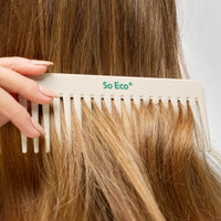 So Eco Curl Defining Set – 3-Piece Curl Care Kit with Wide-Tooth Comb, Styling Comb & Afro Pick, Made from 100% Recycled Materials for Defined, Voluminous Hair, Suitable for Wet & Dry Styling