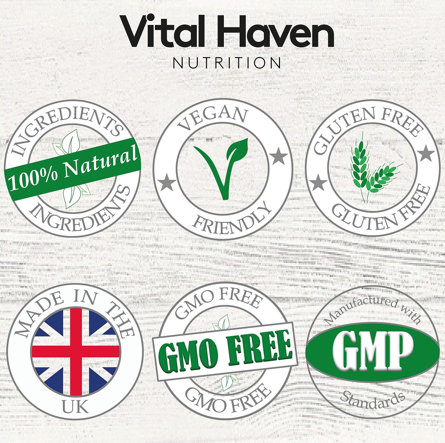 Vital Haven 100% Natural - Ashwagandha KSM-66 (600mg) + Chamomile (150mg) with Bioperine for Maximum Absorption - Premium Ingredients - Vegan Supplement - Ayurveda Indian Ginseng - Made in The UK